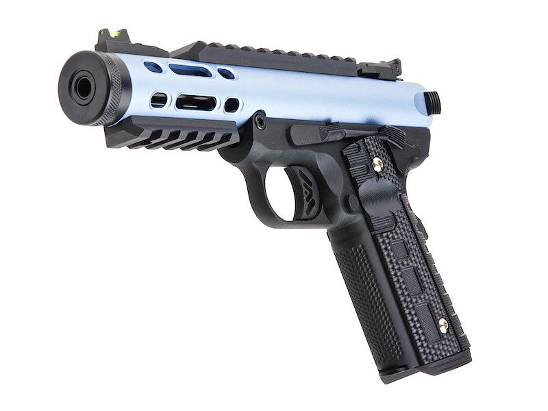 1911 Silver Series WE Galaxy GBB -  Blue